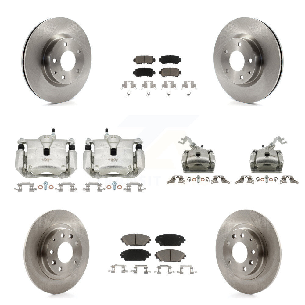 CMX KC8-101101C Disc Brake Kit for 2016-2018 Mazda CX-3 - Front and Rear product image
