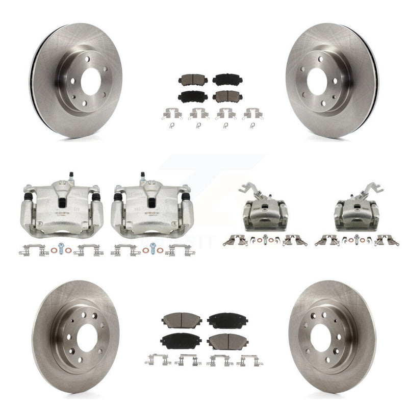 CMX KC8-101101C Disc Brake Kit for 2016-2018 Mazda CX-3 - Front and Rear product image