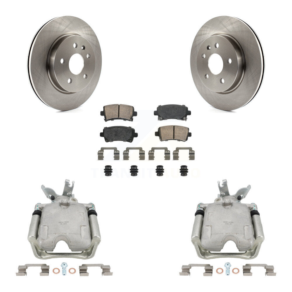 Transit Auto KC8-101101N Disc Brake Kit for 2014-2015 Chevrolet Malibu - Rear product image
