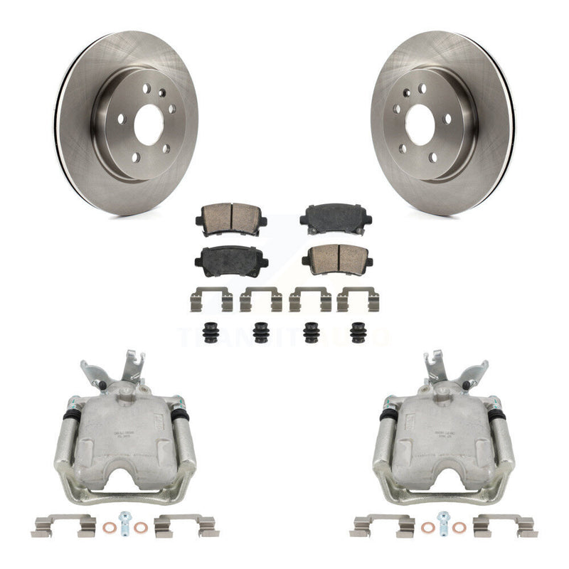 Transit Auto KC8-101101N Disc Brake Kit for 2014-2015 Chevrolet Malibu - Rear product image