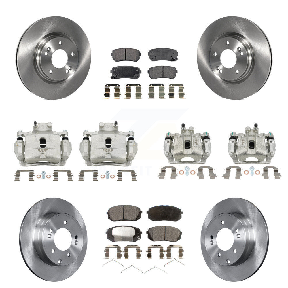Transit Auto KC8-101101T Disc Brake Kit for 2015 Hyundai Sonata - Front and Rear product image