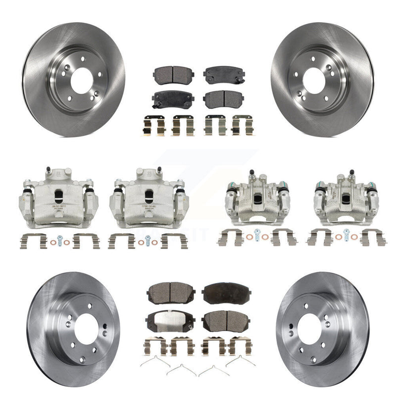Transit Auto KC8-101101T Disc Brake Kit for 2015 Hyundai Sonata - Front and Rear product image