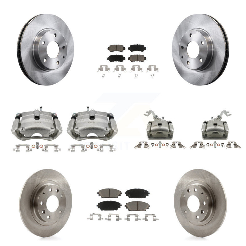 CMX KC8-101102C Disc Brake Kit for 2016-2018 Mazda CX-3 - Front and Rear product image