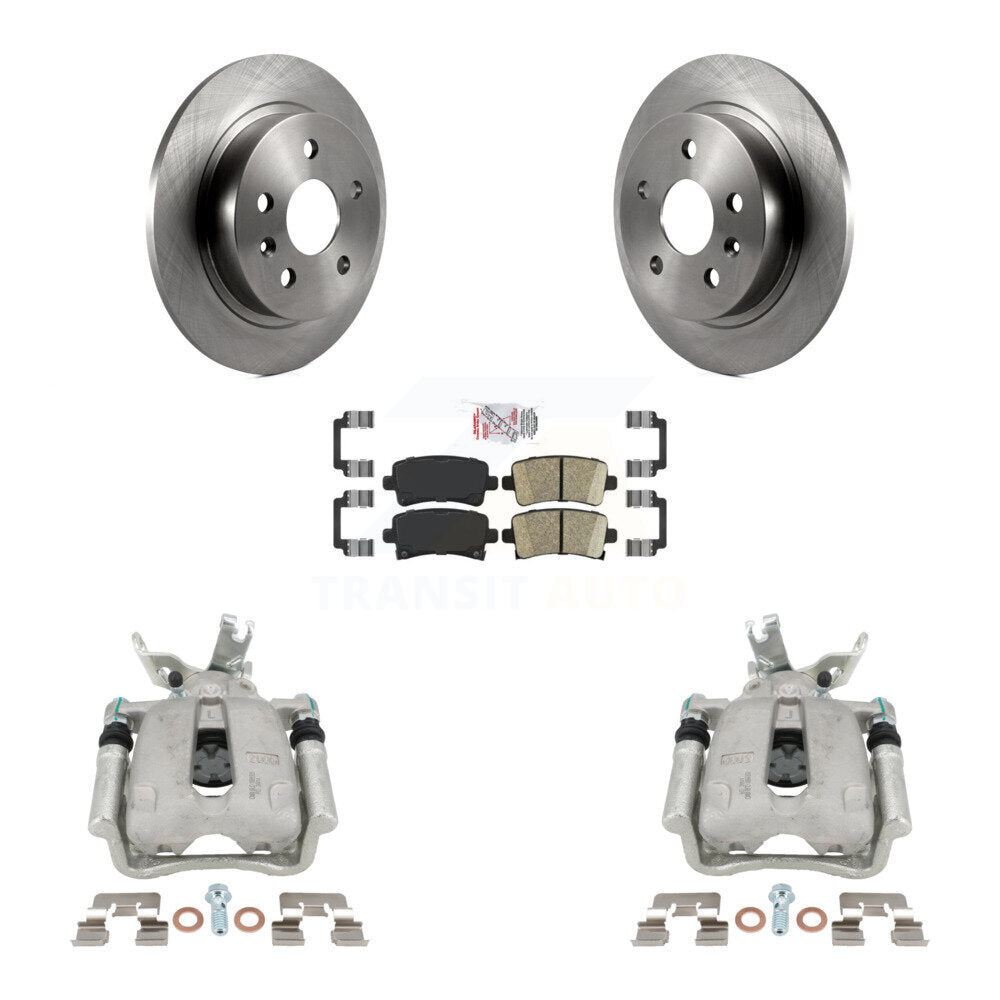 Transit Auto KC8-101102N Disc Brake Kit for 2014-2016 Chevrolet Malibu Limited, Chevrolet Malibu - Rear product image