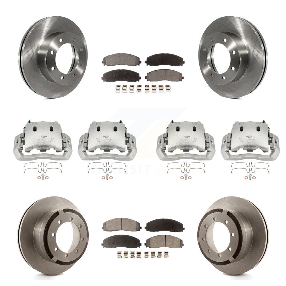 Transit Auto KC8-101102P Disc Brake Kit for 2013-2016 Ford F-450 Super Duty - Front and Rear product image