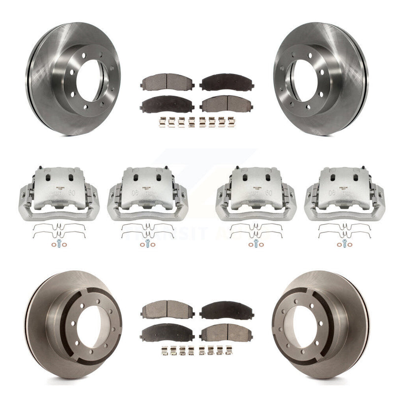 Transit Auto KC8-101102P Disc Brake Kit for 2013-2016 Ford F-450 Super Duty - Front and Rear product image