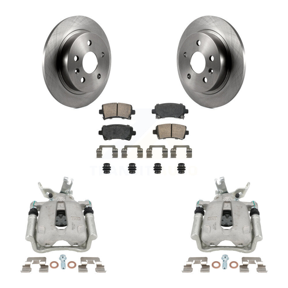 Transit Auto KC8-101103N Disc Brake Kit for 2014-2016 Chevrolet Malibu Limited, Chevrolet Malibu - Rear product image