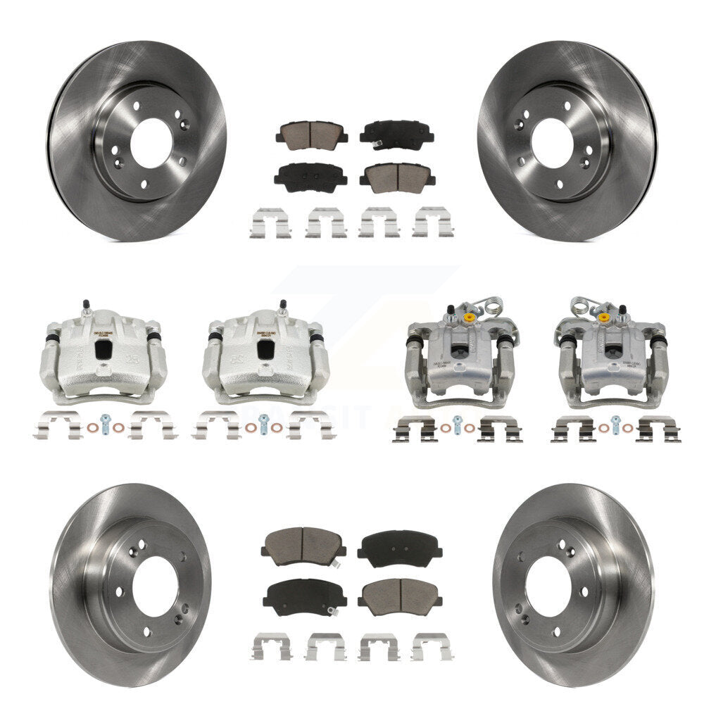 CMX KC8-101104C Disc Brake Kit for 2011-2012 Hyundai Elantra - Front and Rear product image