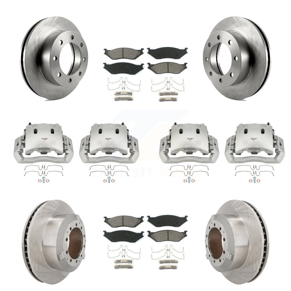 Transit Auto KC8-101104S Disc Brake Kit for 2005-2009 Ford F-450 Super Duty - Front and Rear product image