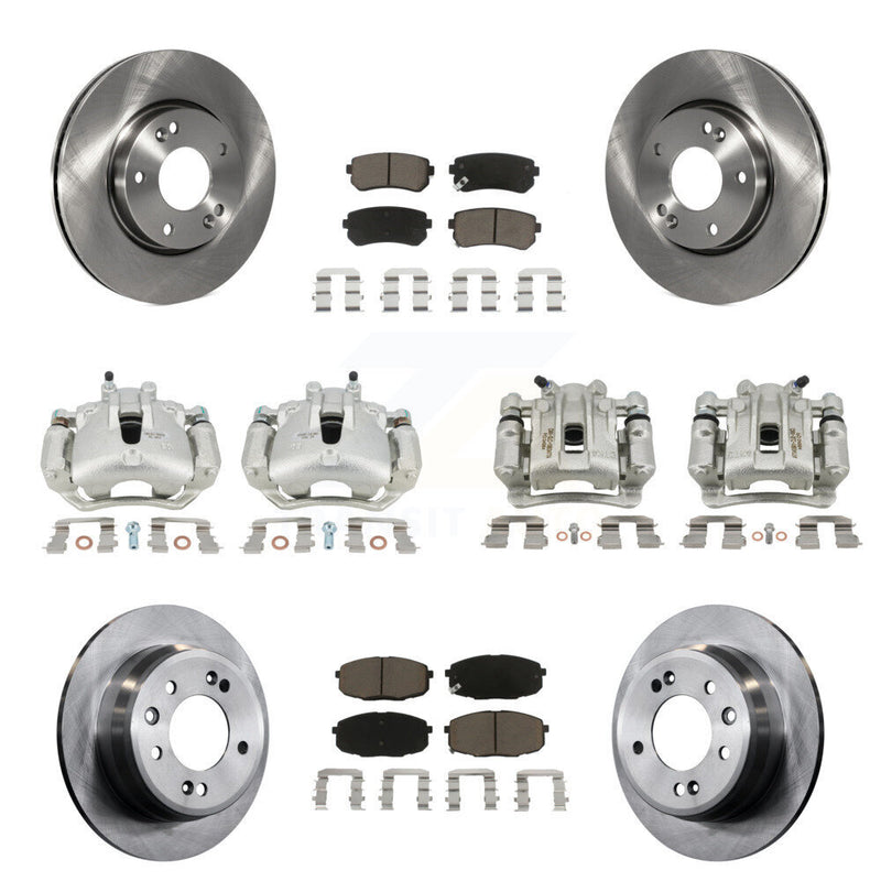 CMX KC8-101105C Disc Brake Kit for 2009-2012 Hyundai Elantra - Front and Rear product image