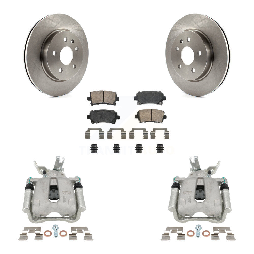 Transit Auto KC8-101105N Disc Brake Kit for 2016 Chevrolet Malibu Limited - Rear product image