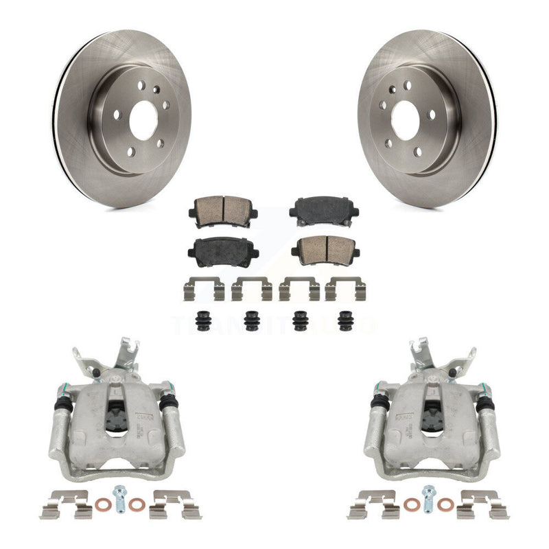 Transit Auto KC8-101105N Disc Brake Kit for 2016 Chevrolet Malibu Limited - Rear product image
