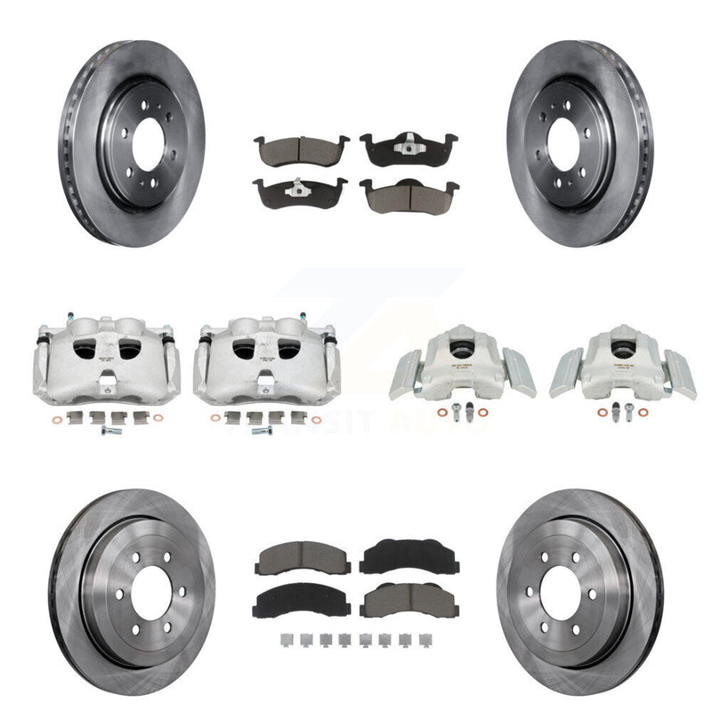 CMX KC8-101106C Disc Brake Kit for 2010-2017 Ford Expedition, Lincoln Navigator - Front and Rear product image