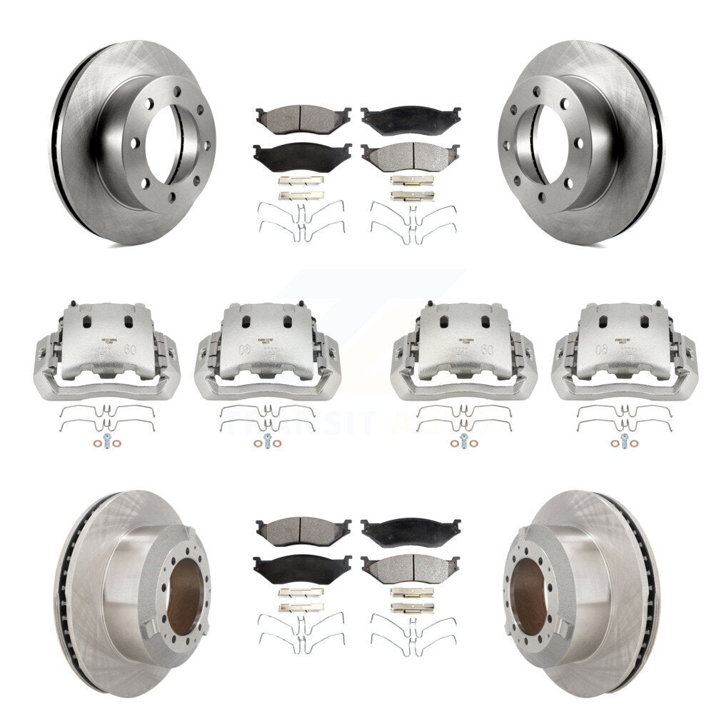 Transit Auto KC8-101107P Disc Brake Kit for 2005-2009 Ford F-450 Super Duty - Front and Rear product image