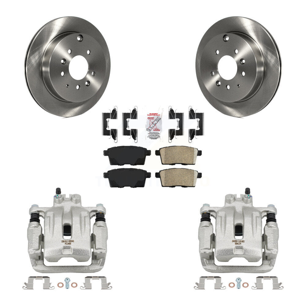 Transit Auto KC8-101108N Disc Brake Kit for 2007-2012 Ford Edge, Lincoln MKX, Mazda CX-7 - Rear product image