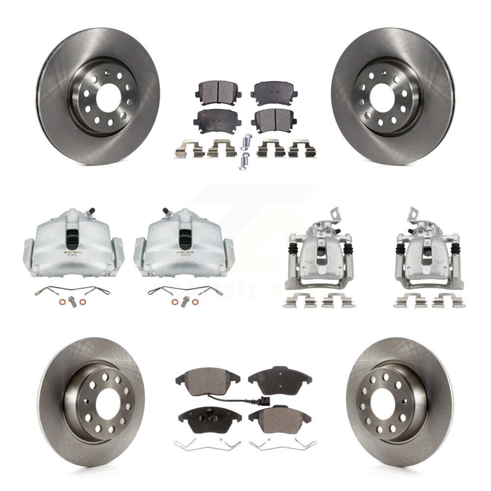 Transit Auto KC8-101108T Disc Brake Kit for 2008 Volkswagen Passat - Front and Rear product image