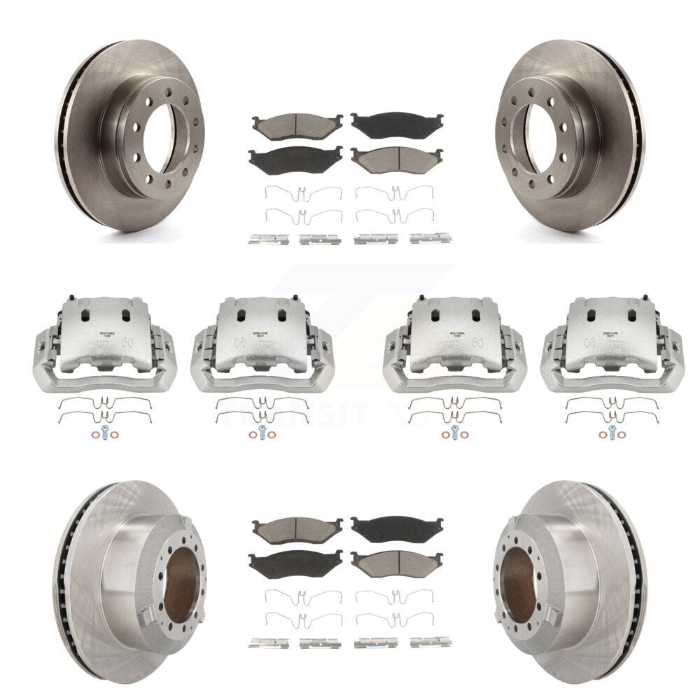 CMX KC8-101109C Disc Brake Kit for 2005-2016 Ford F-450 Super Duty, International CF500, International CF600 & more - Front and Rear product image