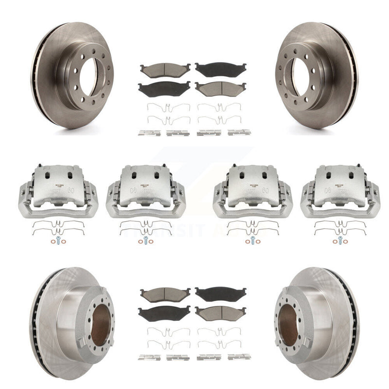 CMX KC8-101109C Disc Brake Kit for 2005-2016 Ford F-450 Super Duty, International CF500, International CF600 & more - Front and Rear product image