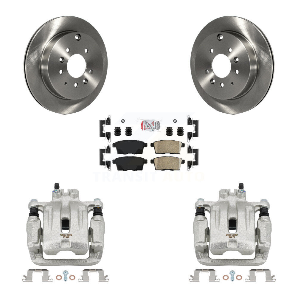 Transit Auto KC8-101109N Disc Brake Kit for 2007-2012 Ford Edge, Lincoln MKX, Mazda CX-7 - Rear product image