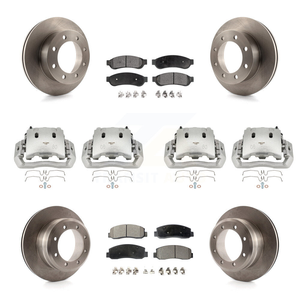 Transit Auto KC8-101109P Disc Brake Kit for 2010 Ford F-450 Super Duty - Front and Rear product image