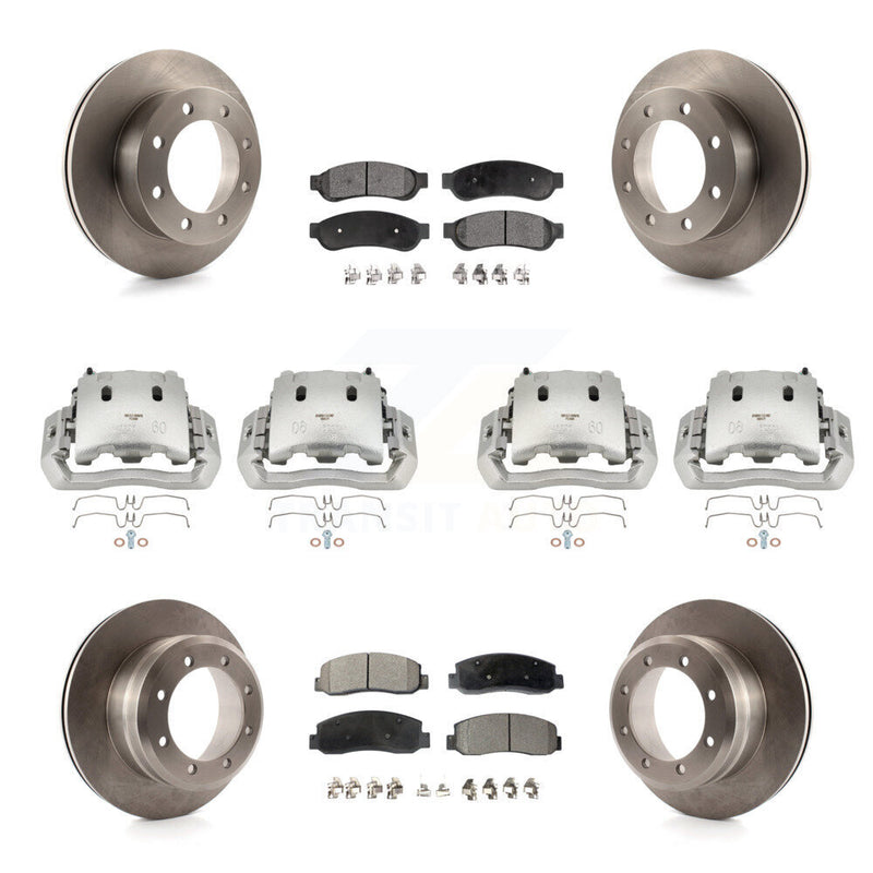 Transit Auto KC8-101109P Disc Brake Kit for 2010 Ford F-450 Super Duty - Front and Rear product image