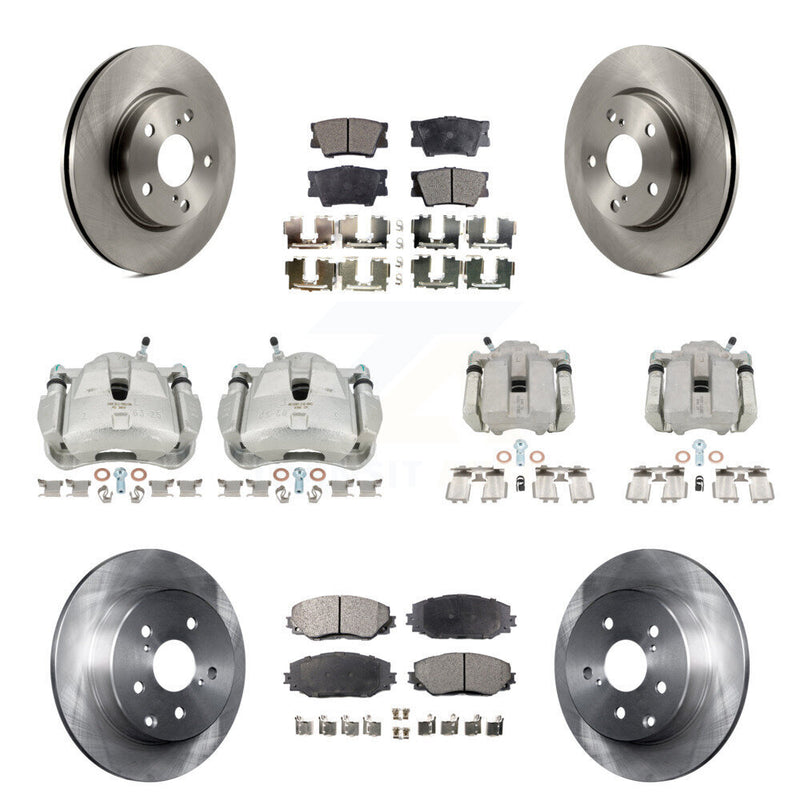 Transit Auto KC8-101111T Disc Brake Kit for 2006-2011 Toyota RAV4 - Front and Rear product image