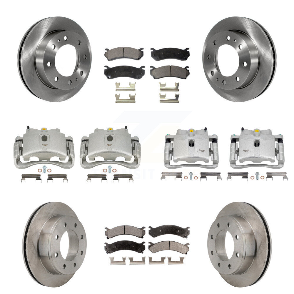 Transit Auto KC8-101112P Disc Brake Kit for 1999-2009 Chevrolet Silverado 1500 HD Classic, Chevrolet Suburban 2500, GMC Sierra 1500 HD Classic & more - Front and Rear product image