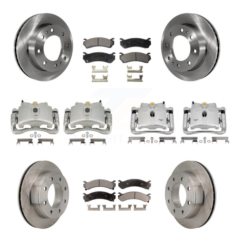 Transit Auto KC8-101112P Disc Brake Kit for 1999-2009 Chevrolet Silverado 1500 HD Classic, Chevrolet Suburban 2500, GMC Sierra 1500 HD Classic & more - Front and Rear product image