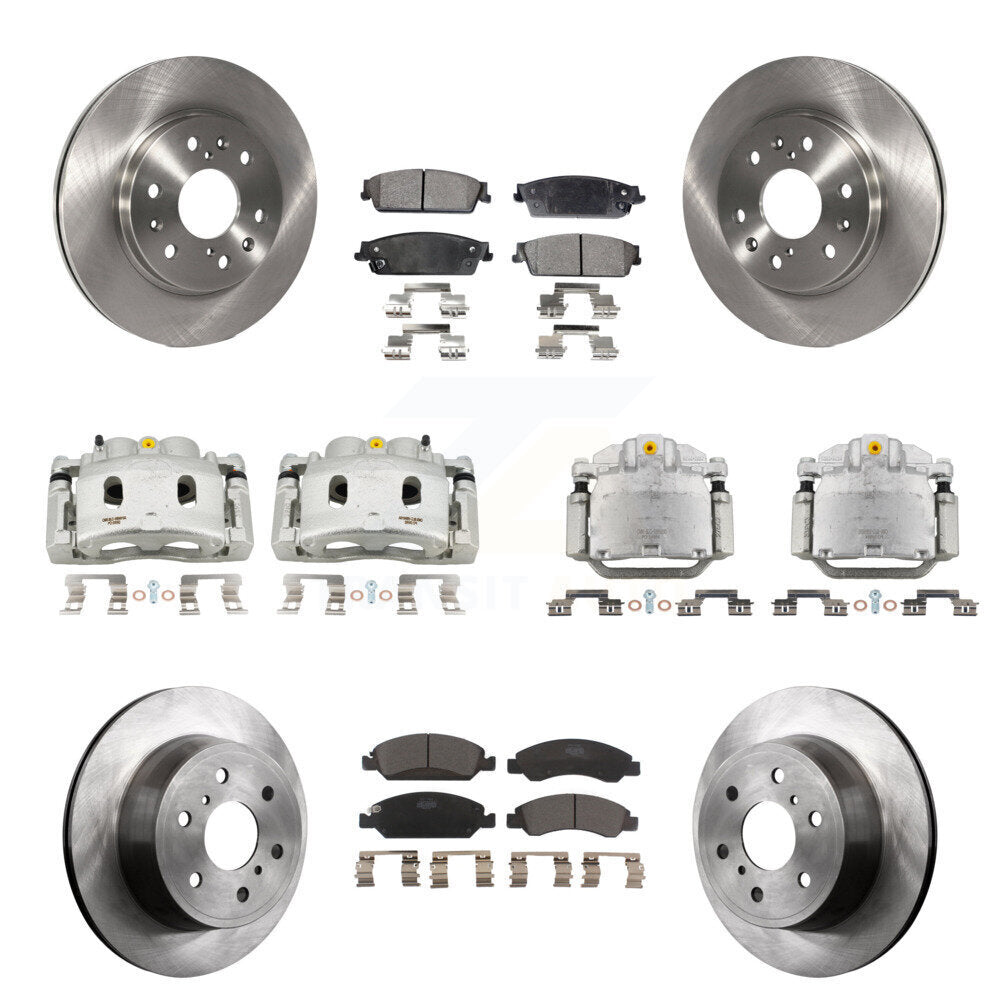 Transit Auto KC8-101112T Disc Brake Kit for 2008-2014 Chevrolet Silverado 1500, Cadillac Escalade, Cadillac Escalade ESV & more - Front and Rear product image