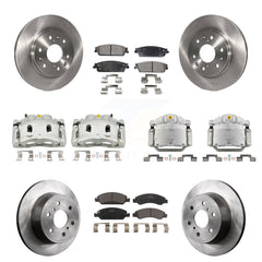 Transit Auto KC8-101112T Disc Brake Kit for 2008-2014 Chevrolet Silverado 1500, Cadillac Escalade, Cadillac Escalade ESV & more - Front and Rear product image