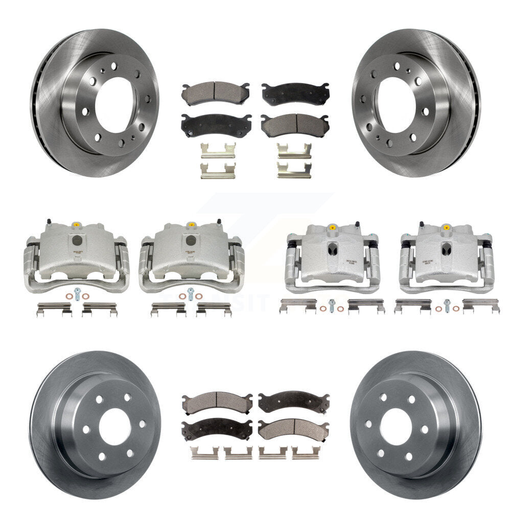 Transit Auto KC8-101113P Disc Brake Kit for 2003 Chevrolet Silverado 2500, Chevrolet Silverado 2500 HD, Chevrolet Suburban 2500 & more - Front and Rear product image