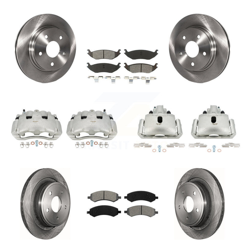 Transit Auto KC8-101113S Disc Brake Kit for 2006-2008 Dodge Ram 1500 - Front and Rear product image