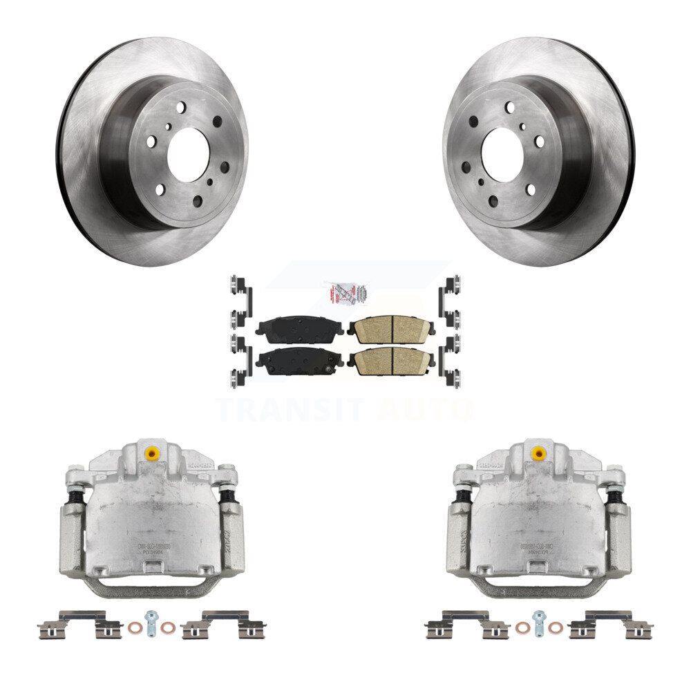 Transit Auto KC8-101114N Disc Brake Kit for 2007-2014 Chevrolet Silverado 1500, GMC Sierra 1500, Cadillac Escalade & more - Rear product image