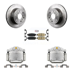Transit Auto KC8-101114N Disc Brake Kit for 2007-2014 Chevrolet Silverado 1500, GMC Sierra 1500, Cadillac Escalade & more - Rear product image