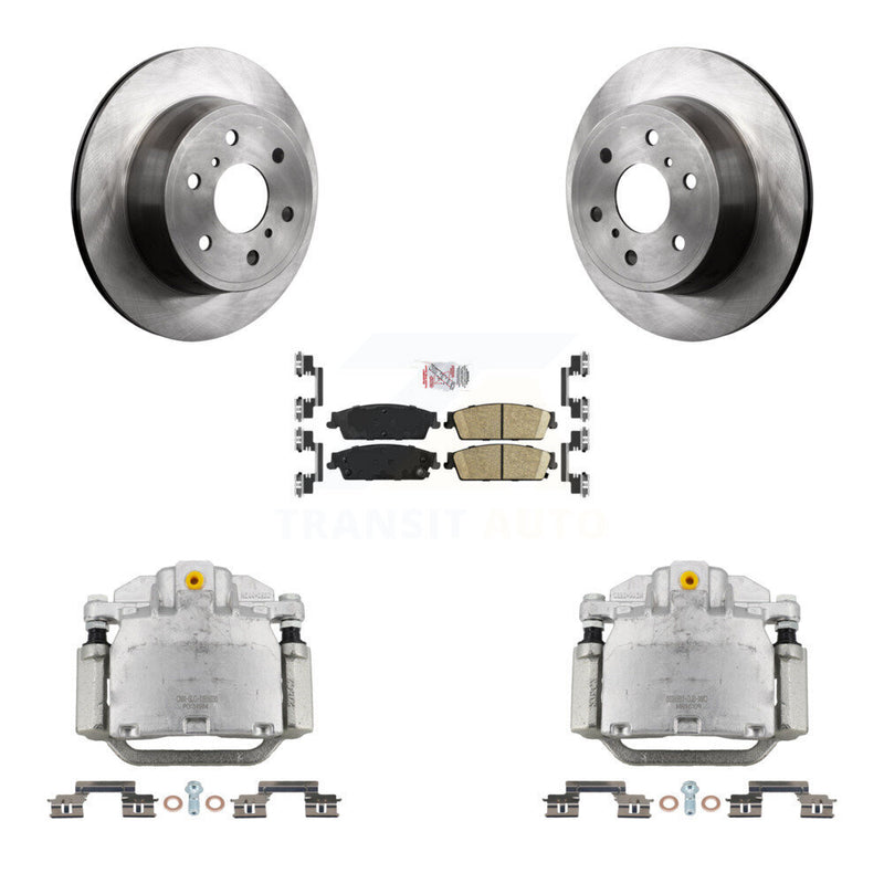 Transit Auto KC8-101114N Disc Brake Kit for 2007-2014 Chevrolet Silverado 1500, GMC Sierra 1500, Cadillac Escalade & more - Rear product image