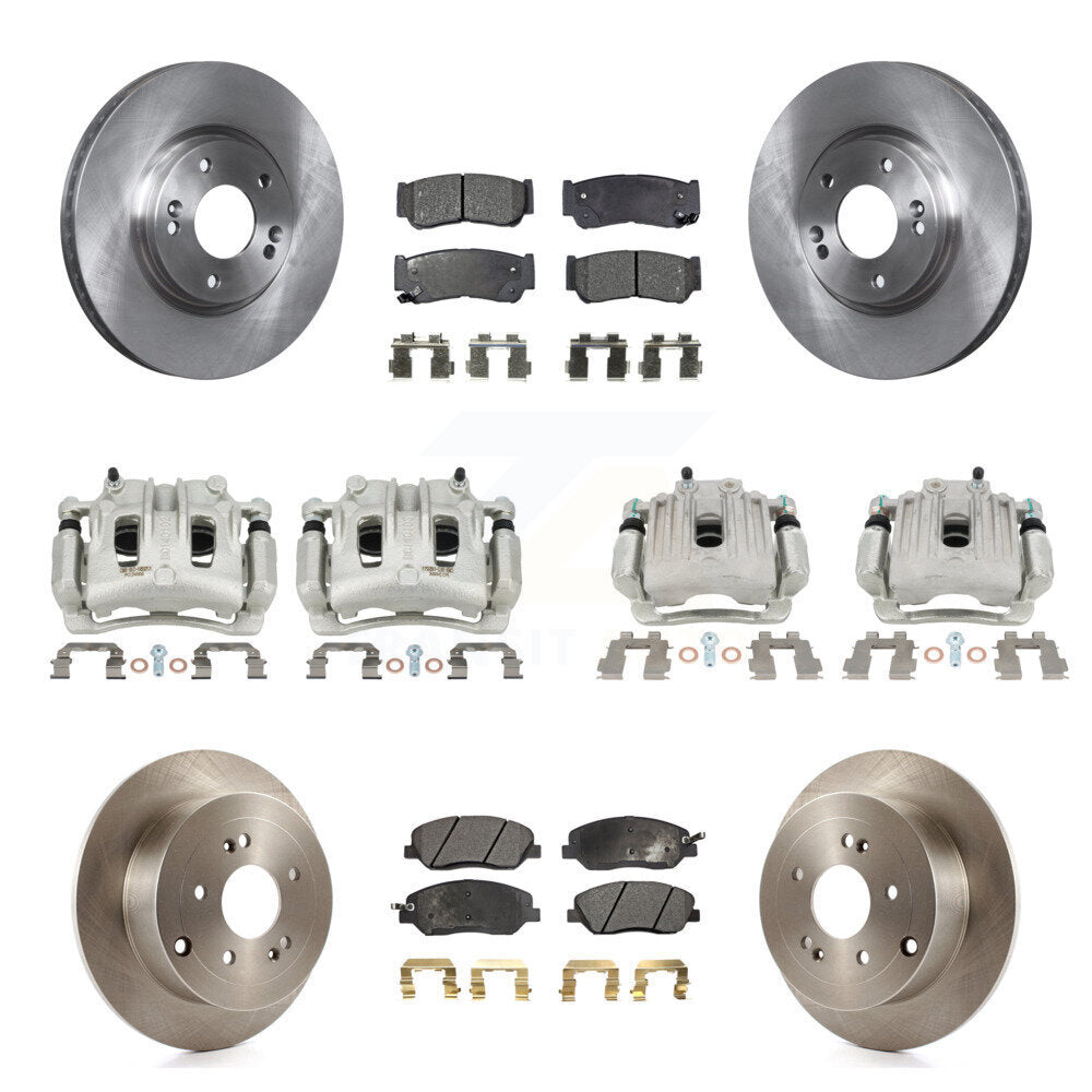 Transit Auto KC8-101114P Disc Brake Kit for 2007-2009 Hyundai Santa Fe - Front and Rear product image