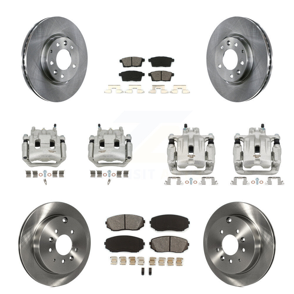 Transit Auto KC8-101114S Disc Brake Kit for 2007-2009 Lincoln MKX - Front and Rear product image