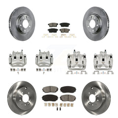 Transit Auto KC8-101114S Disc Brake Kit for 2007-2009 Lincoln MKX - Front and Rear product image