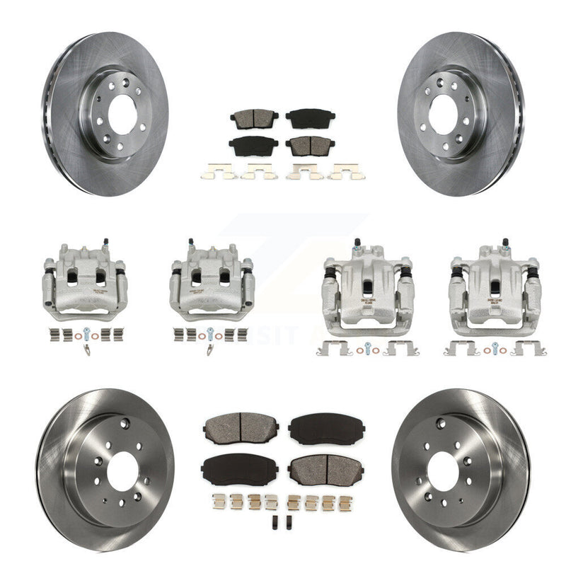 Transit Auto KC8-101114S Disc Brake Kit for 2007-2009 Lincoln MKX - Front and Rear product image