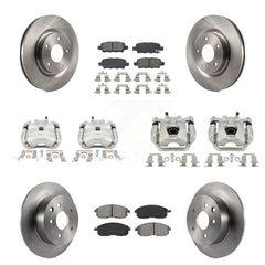 Transit Auto KC8-101115S Disc Brake Kit for 2011-2019 Nissan Juke, Nissan Sentra - Front and Rear product image