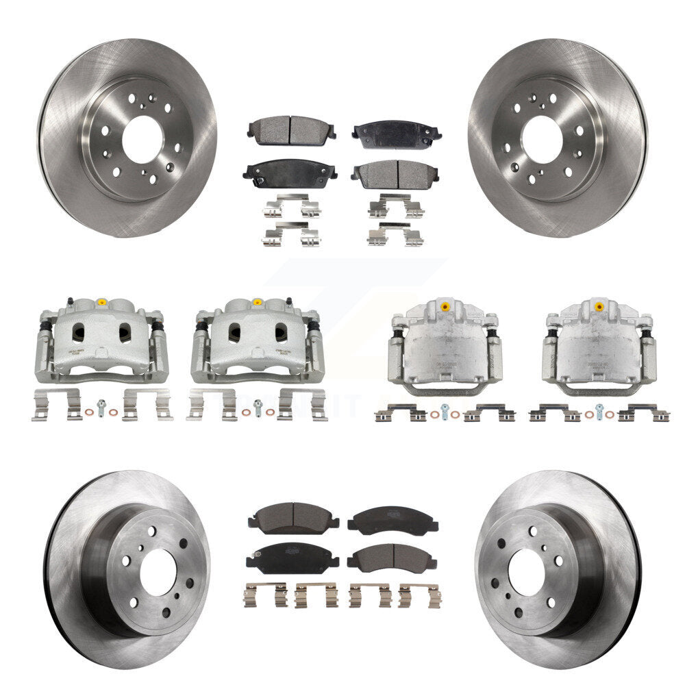 Transit Auto KC8-101115T Disc Brake Kit for 2007-2008 Cadillac Escalade, Cadillac Escalade ESV, Cadillac Escalade EXT & more - Front and Rear product image