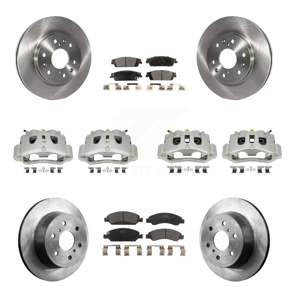 Transit Auto KC8-101116T Disc Brake Kit for 2016 Chevrolet Suburban - Front and Rear product image