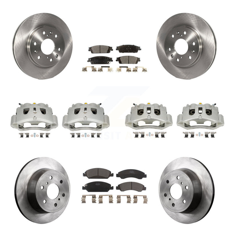 Transit Auto KC8-101116T Disc Brake Kit for 2016 Chevrolet Suburban - Front and Rear product image