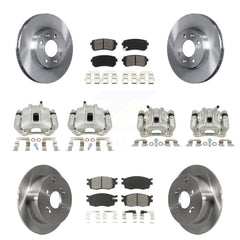 Transit Auto KC8-101117S Disc Brake Kit for 2006-2007 Hyundai Accent, Kia Rio, Kia Rio5 - Front and Rear product image