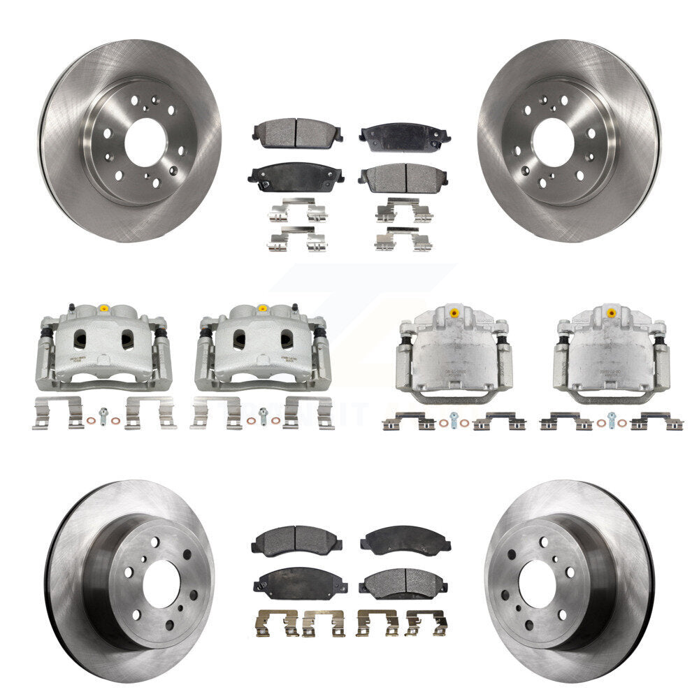 Transit Auto KC8-101119P Disc Brake Kit for 2007 Cadillac Escalade, Cadillac Escalade ESV, Cadillac Escalade EXT & more - Front and Rear product image