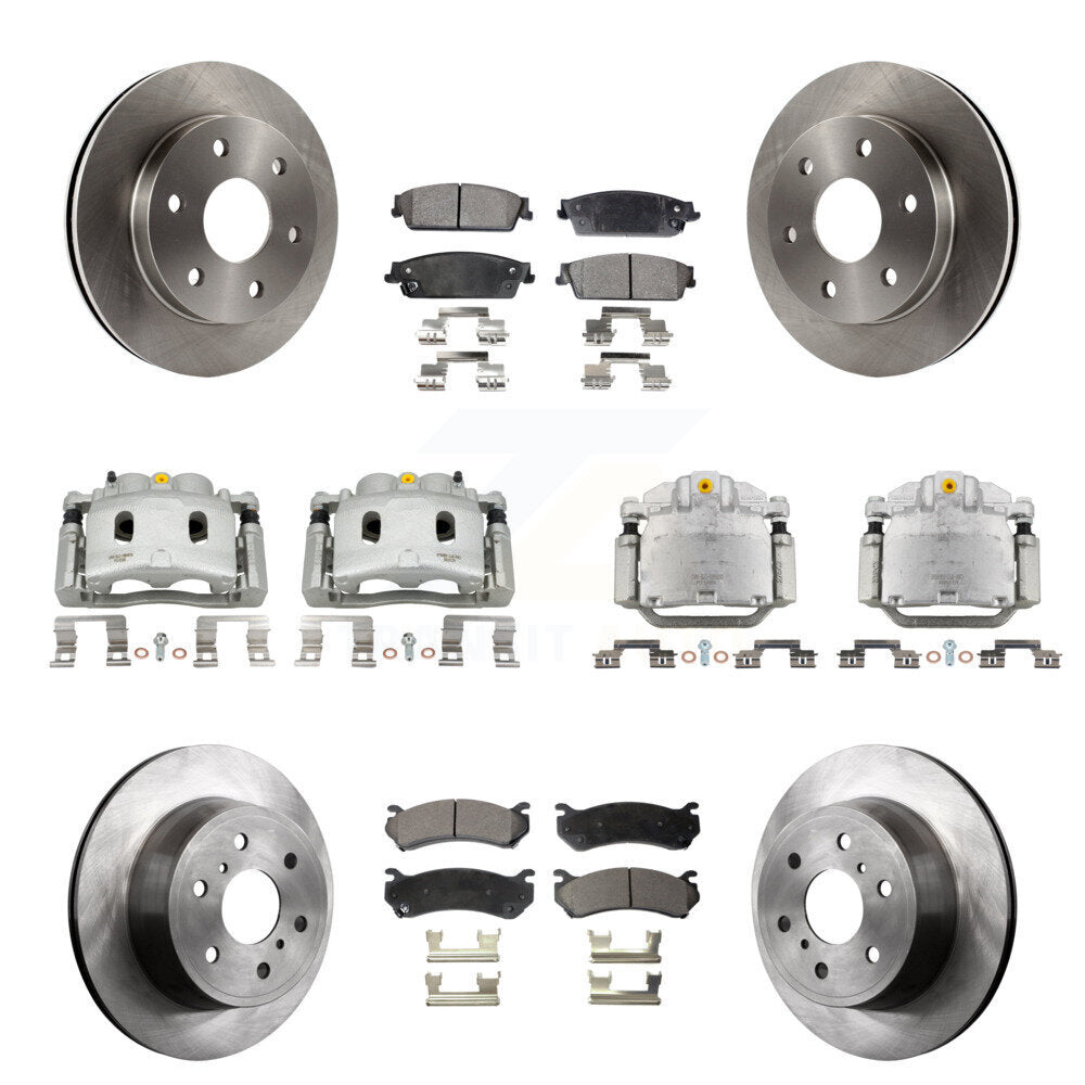 Transit Auto KC8-101119T Disc Brake Kit for 2007 Chevrolet Silverado 1500 - Front and Rear product image