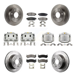 Transit Auto KC8-101119T Disc Brake Kit for 2007 Chevrolet Silverado 1500 - Front and Rear product image