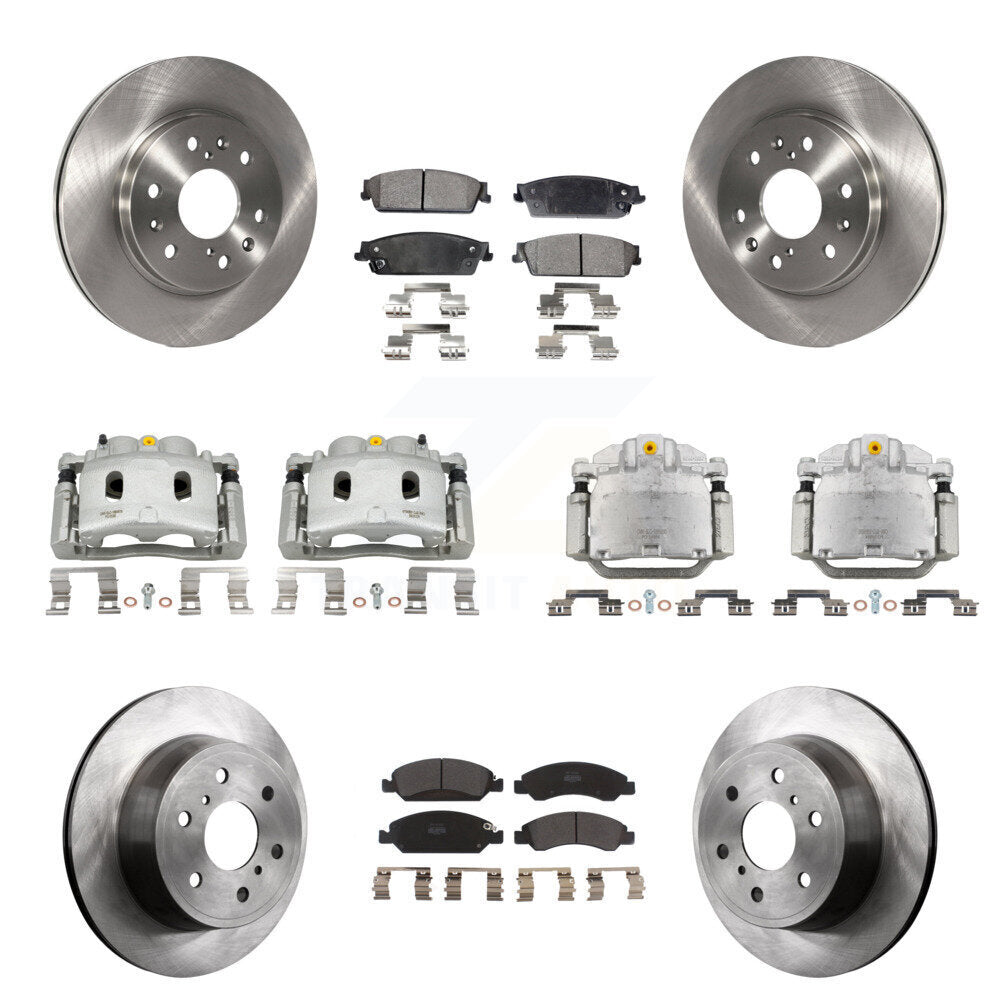 Transit Auto KC8-101120P Disc Brake Kit for 2007-2008 Cadillac Escalade, Cadillac Escalade ESV, Cadillac Escalade EXT & more - Front and Rear product image