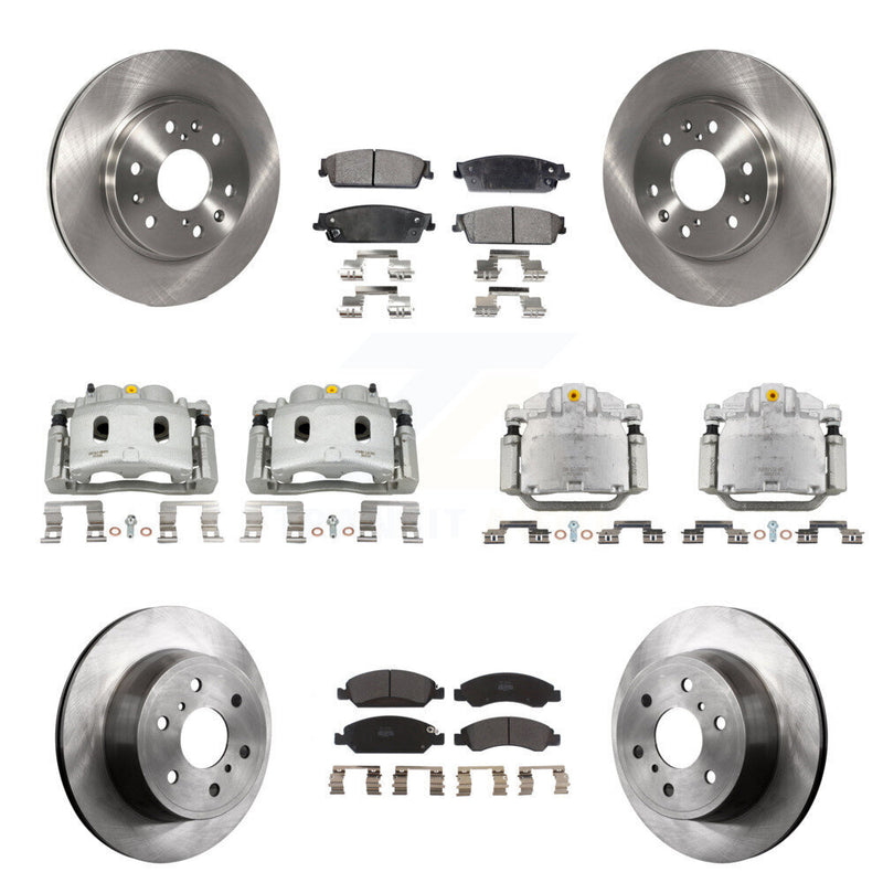 Transit Auto KC8-101120P Disc Brake Kit for 2007-2008 Cadillac Escalade, Cadillac Escalade ESV, Cadillac Escalade EXT & more - Front and Rear product image