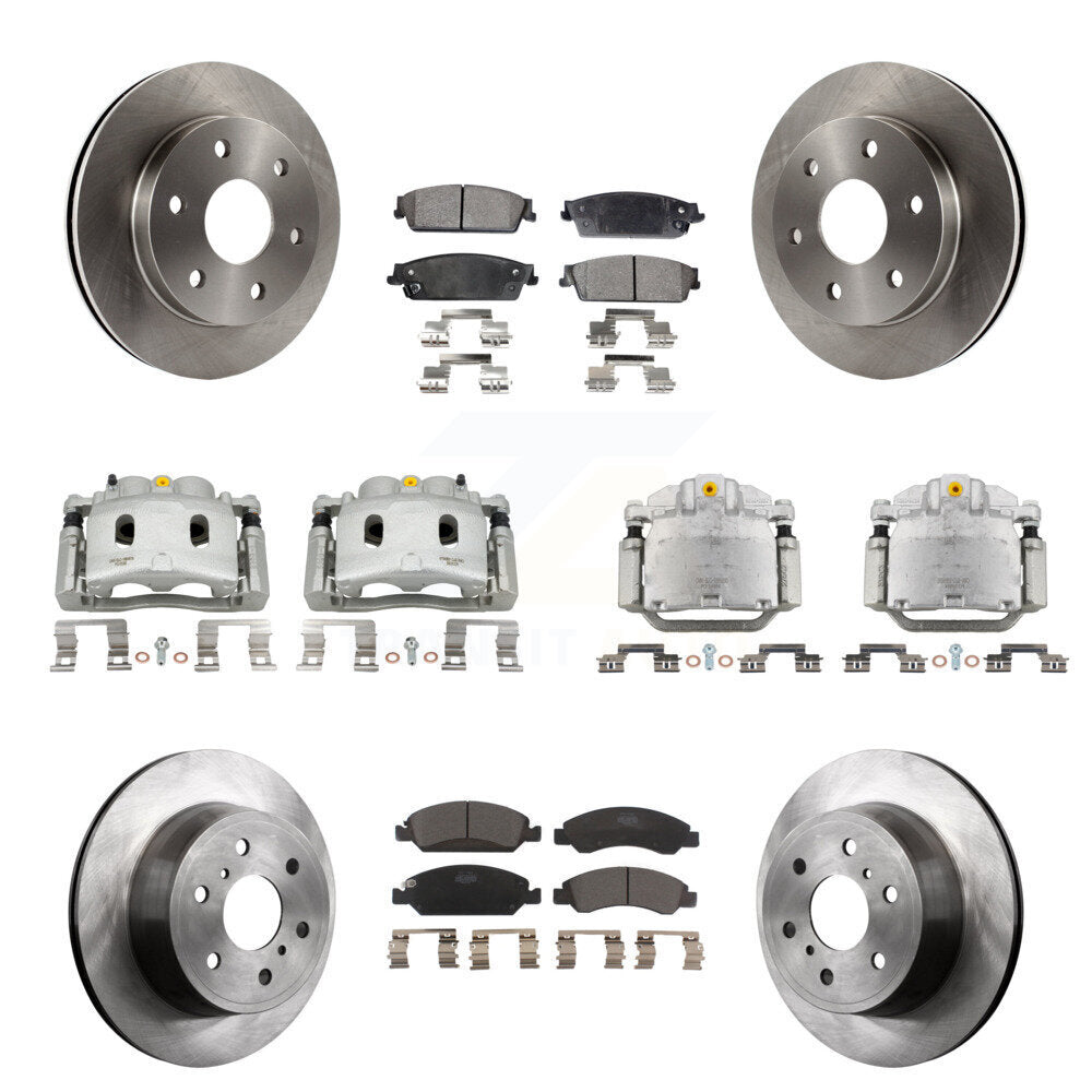 Transit Auto KC8-101120T Disc Brake Kit for 2007 GMC Sierra 1500 - Front and Rear product image